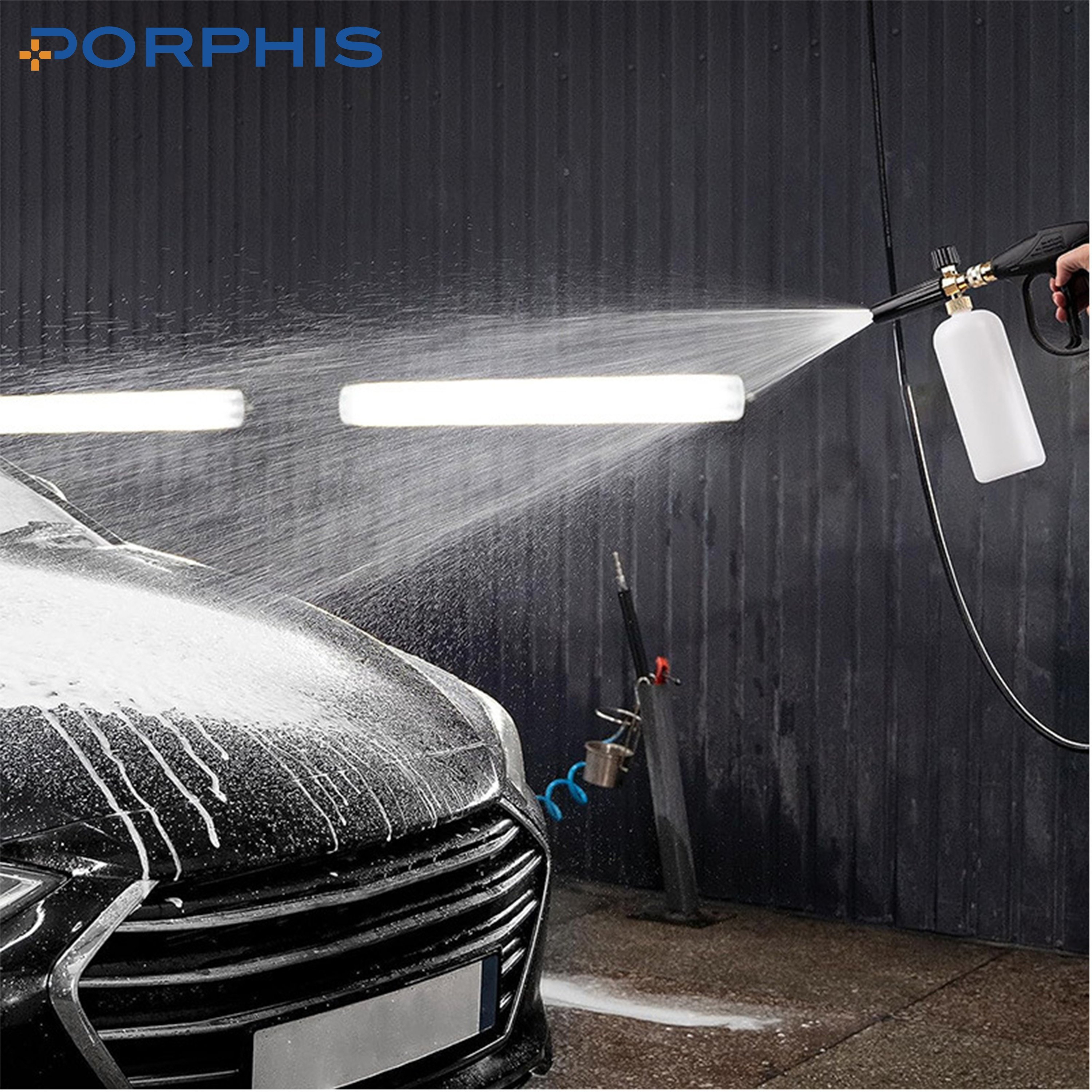 Car Wash Equipment Pressure Washer Foam Cannon Spray Gun White Color Foam Cannon Car Washer