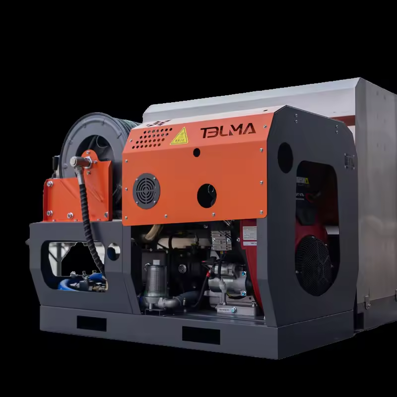 AMJET 200bar-65lpm High Pressure Cleaning Machine Sewer High Pressure Water Jet Cleaning Machine