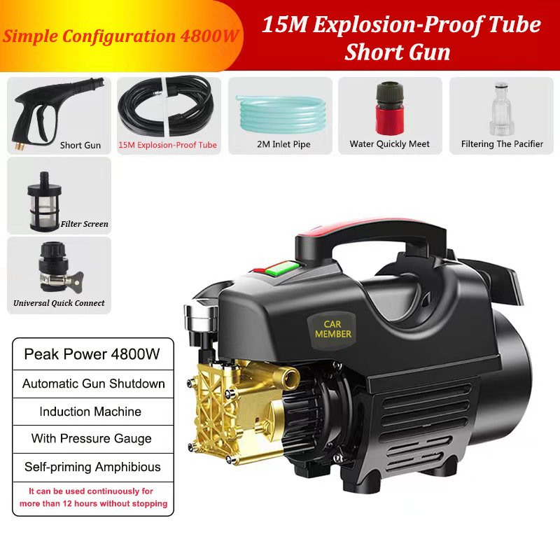 Removable ingco car washer 1800w super applicability induction motor car washer equipment convenient storage new car washer