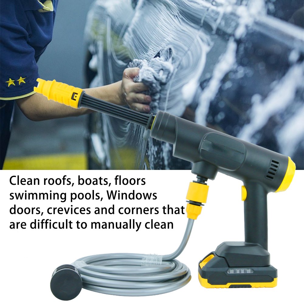 Cordless Pressure Washer high Pressure Cleaner cold Water Cleaner High-Power 21V Electric Lithium Car Washer