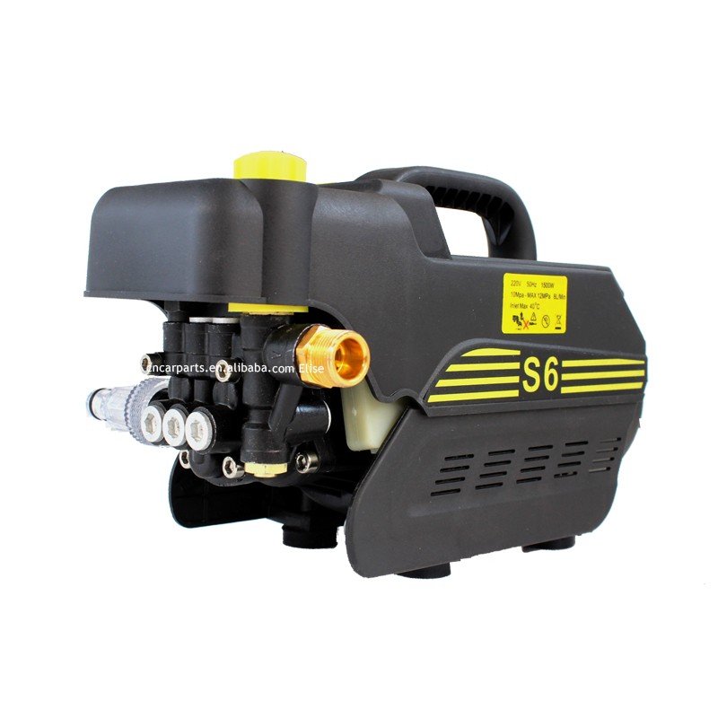 1500w 12 plunger high pressure car washer cleaner with Induction motor