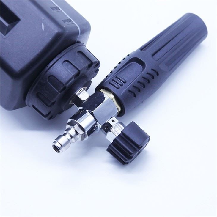 New 4000 Psi High Pressure Washer Car Wash Foam Cannon 1/4 "Male Quick Connector Snow Foam Cannon Lance Spray
