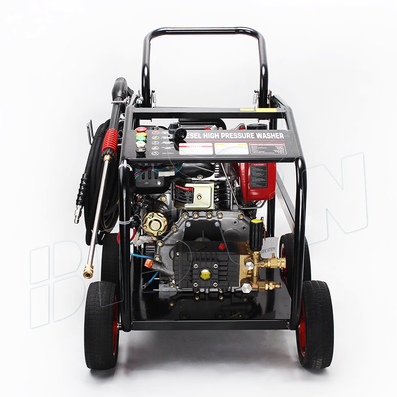 Bison Commercial 250Bar 3600 Psi Diesel High Power Pressure Washer Machine