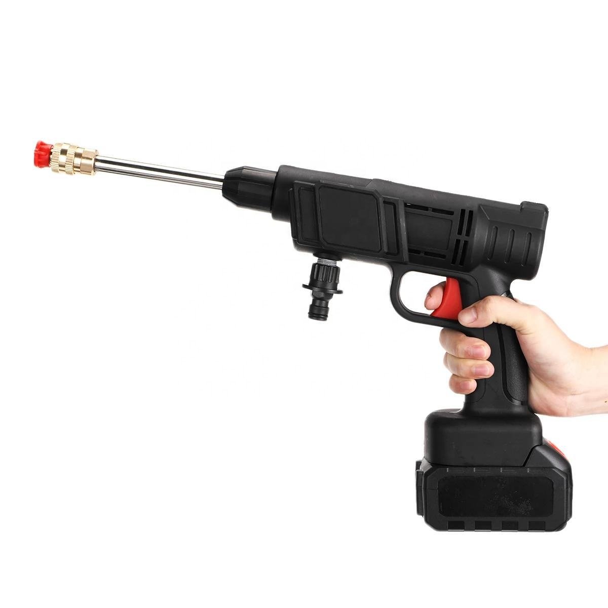 Portable High-Pressure Water Gun For Cleaning Garden Watering Hose Nozzle Sprinkler Foam Water Gun