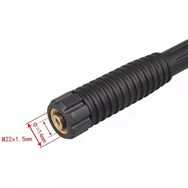 SPS Car High Pressure Truck Washing Gun Big Long Red Water Gun With Extension Wand Car Washer Gun Lance