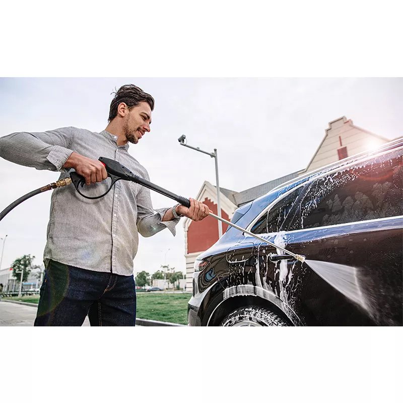 SPS Car High Pressure Truck Washing Gun Big Long Red Water Gun With Extension Wand Car Washer Gun Lance