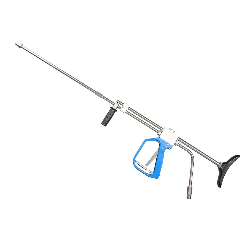 1000bar High Pressure Washer Gun Stainless Steel Heavy Duty Adjustable Car Washing Spray Gun