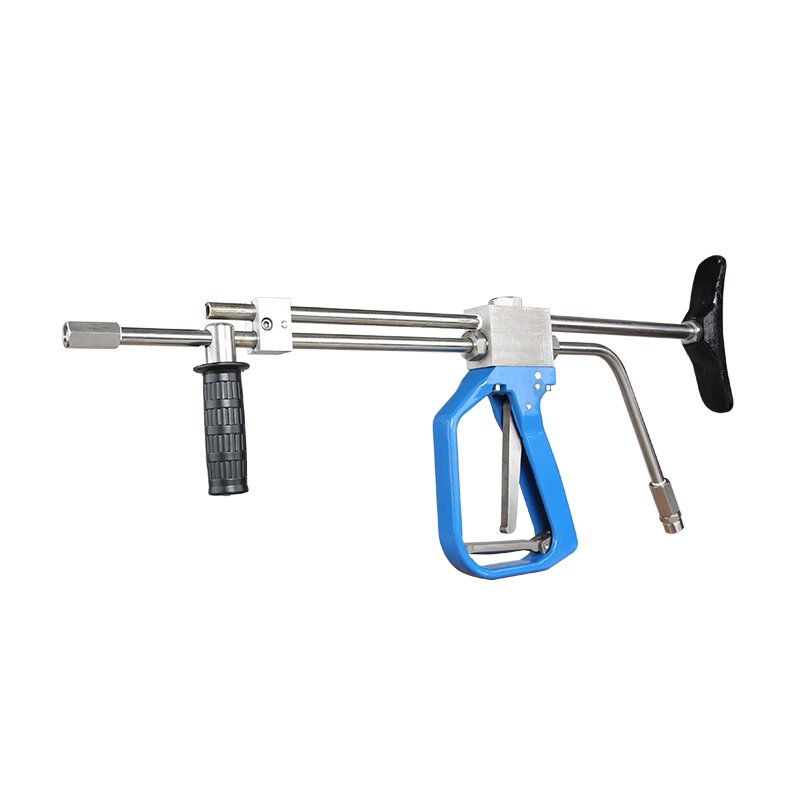 1000bar High Pressure Washer Gun Stainless Steel Heavy Duty Adjustable Car Washing Spray Gun