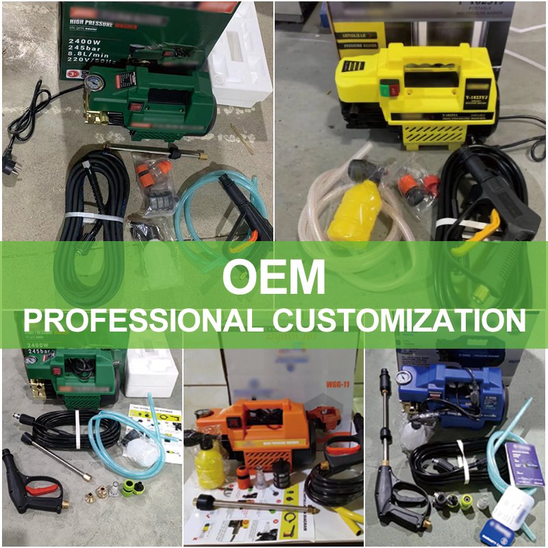 Carwash High Pressure Washer Electric Washer Pressure High-pressure Car Washer Machine Professional Pump 150 Bar