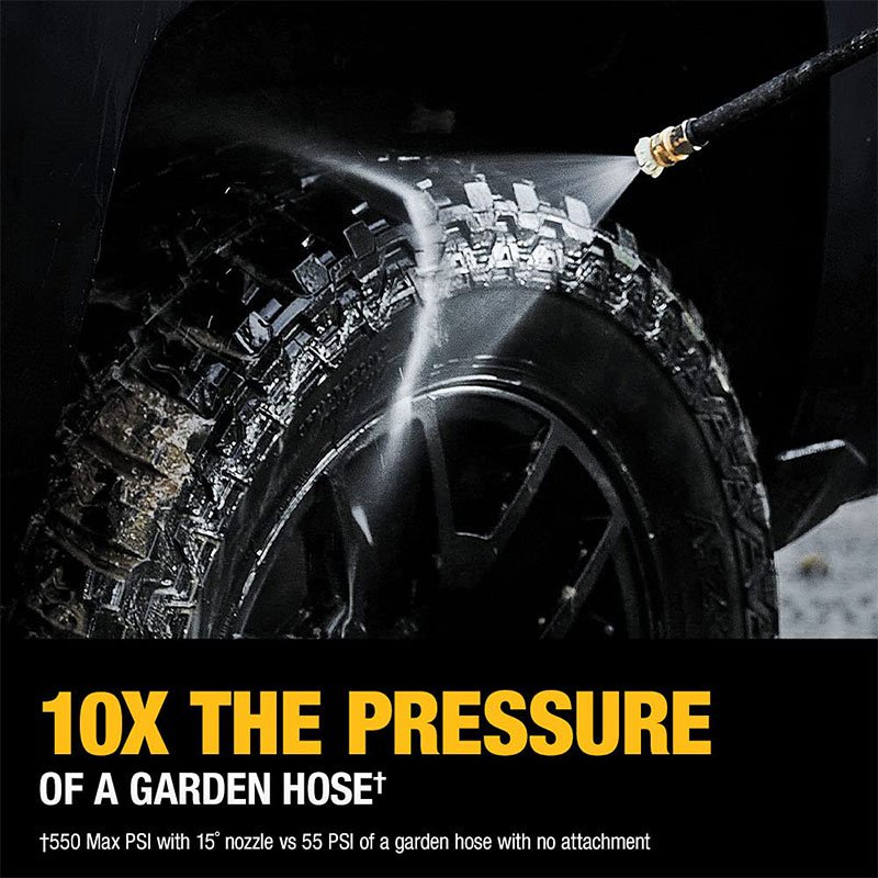 Altertool High-quality Cordless High Pressure 550-PSI Car Washer Power Cleaner Tools Washer Gun