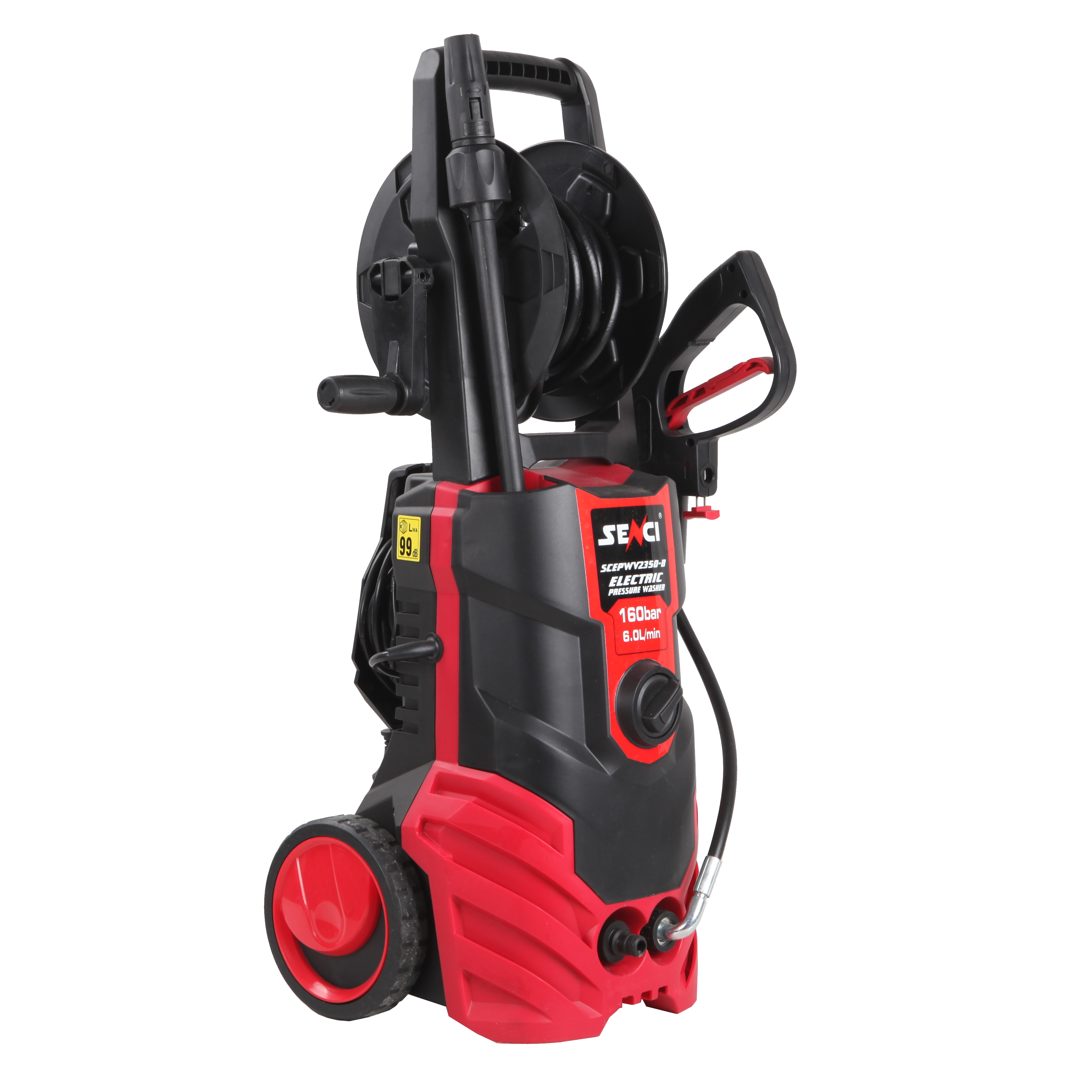 Low price Senci 160bar 150 bar electric pressure washer 2200w high pressure car washer machine with metal nozzle