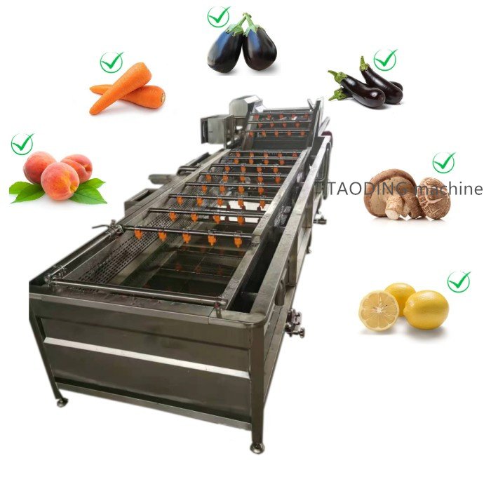 small food chopper easy to clean manual hand washing potato machine fruit vegetable dry cleaning machine