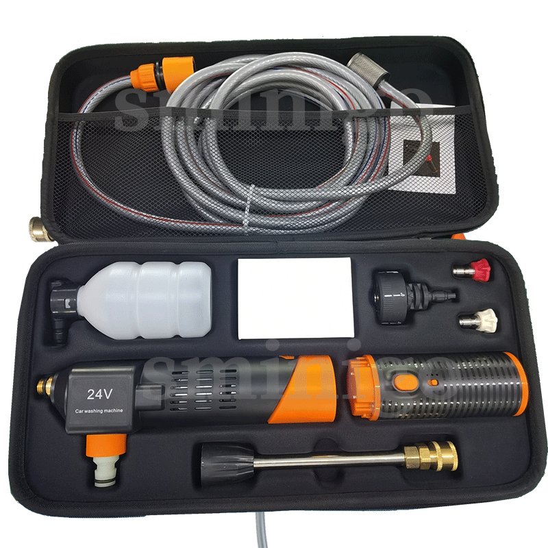 New High Pressure Washer Gun Wireless Car Washer Water Sprayer Portable Outdoor Electric Car Washer Foam Gun Battery