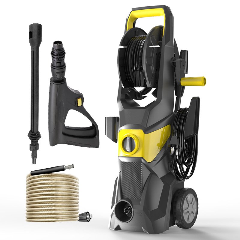 Hot Selling 225bar Max Professional High Pressure Cleaner 3200W Induction Motor Electric Pressure Washer With Multi Function