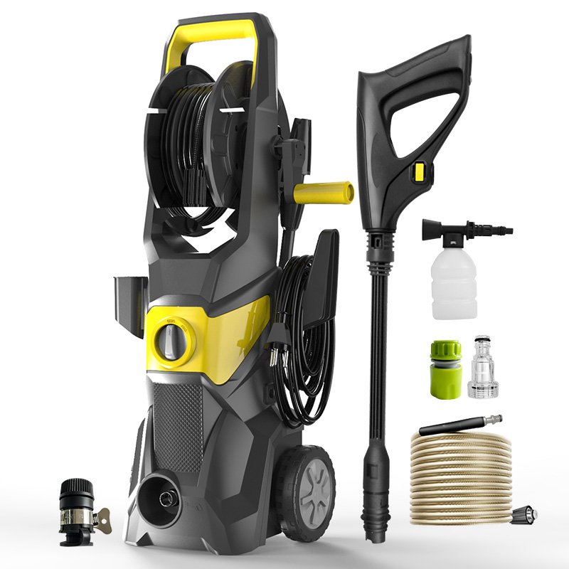Hot Selling 225bar Max Professional High Pressure Cleaner 3200W Induction Motor Electric Pressure Washer With Multi Function