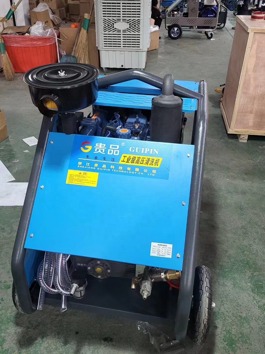 Heavy Duty Industrial Pressure Washer 600Bar 800Bar High Pressure Washer Can Be Equipped With AR Pump