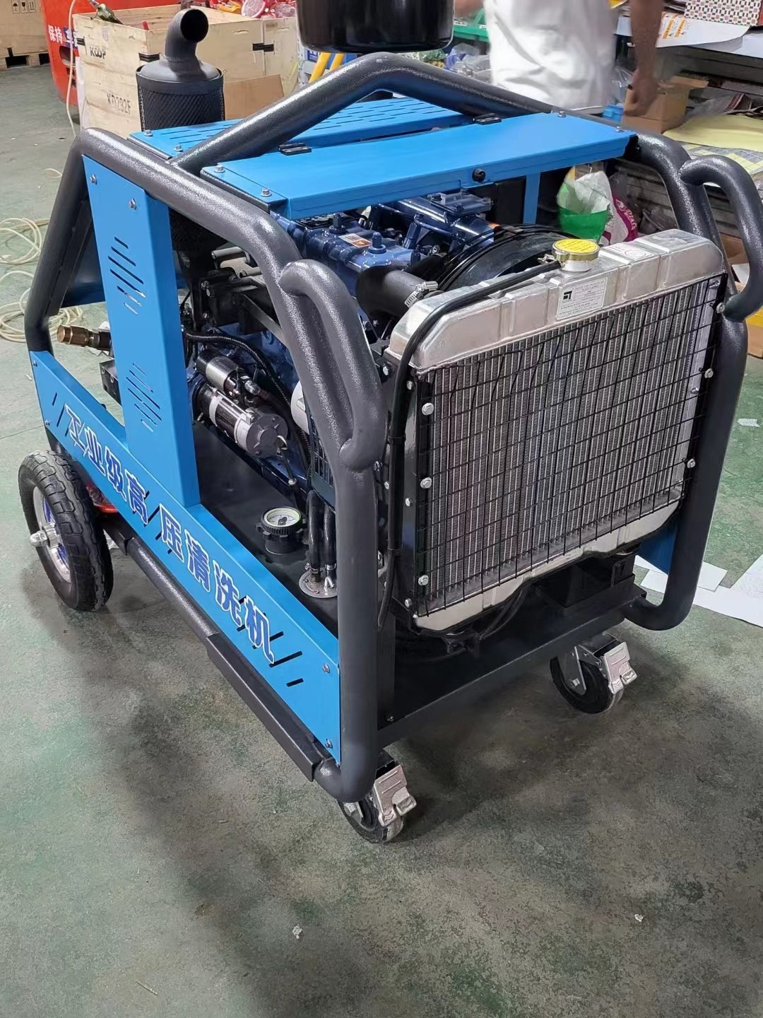Heavy Duty Industrial Pressure Washer 600Bar 800Bar High Pressure Washer Can Be Equipped With AR Pump