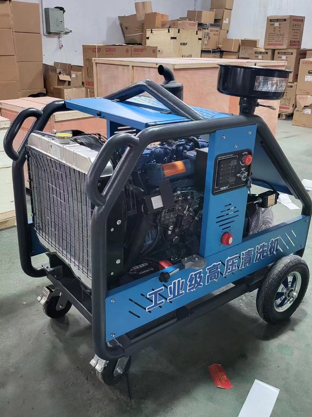 Heavy Duty Industrial Pressure Washer 600Bar 800Bar High Pressure Washer Can Be Equipped With AR Pump