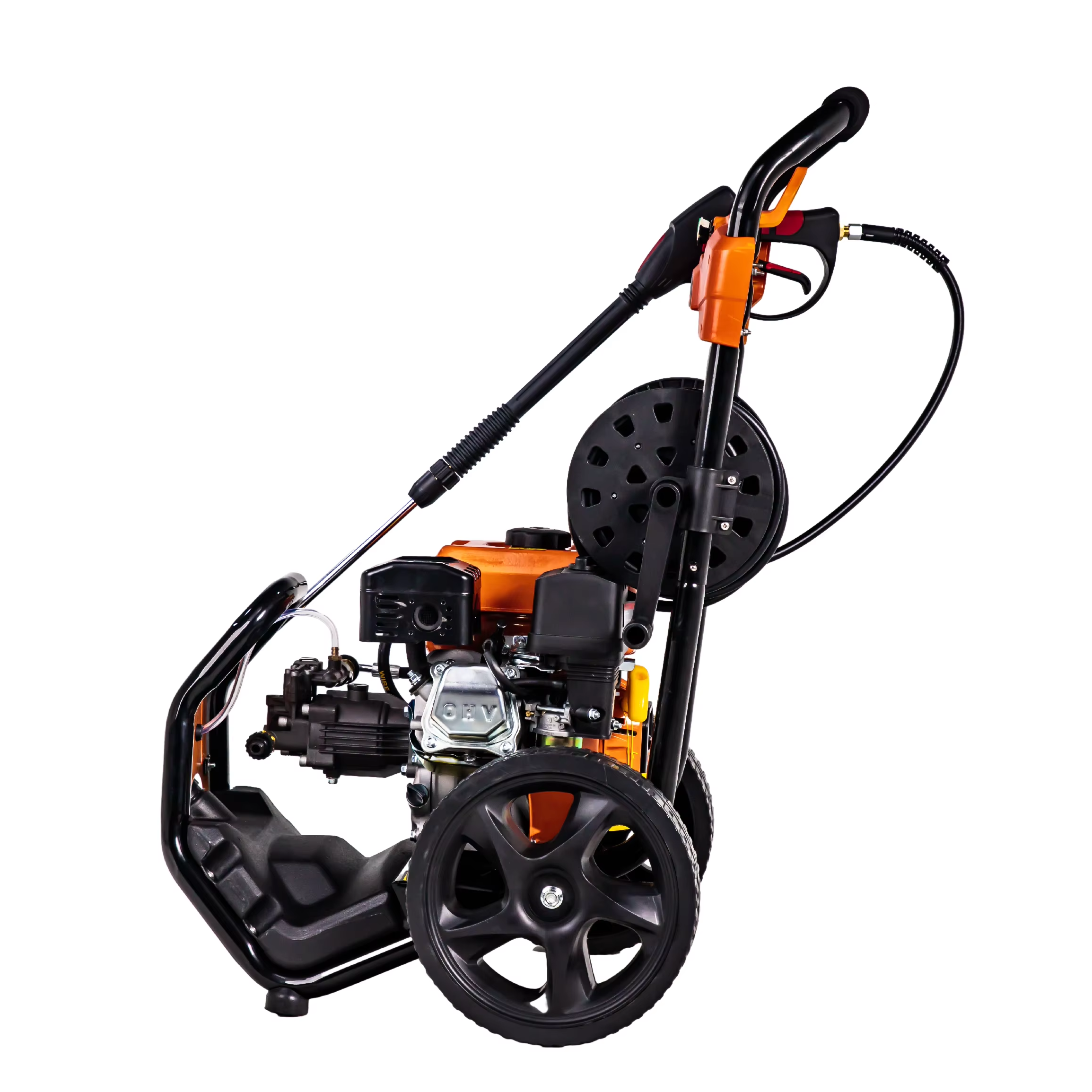 Gasoline Portable High Pressure Washer Pump 180NB 180Bar 6.5HP Car Wash Machine