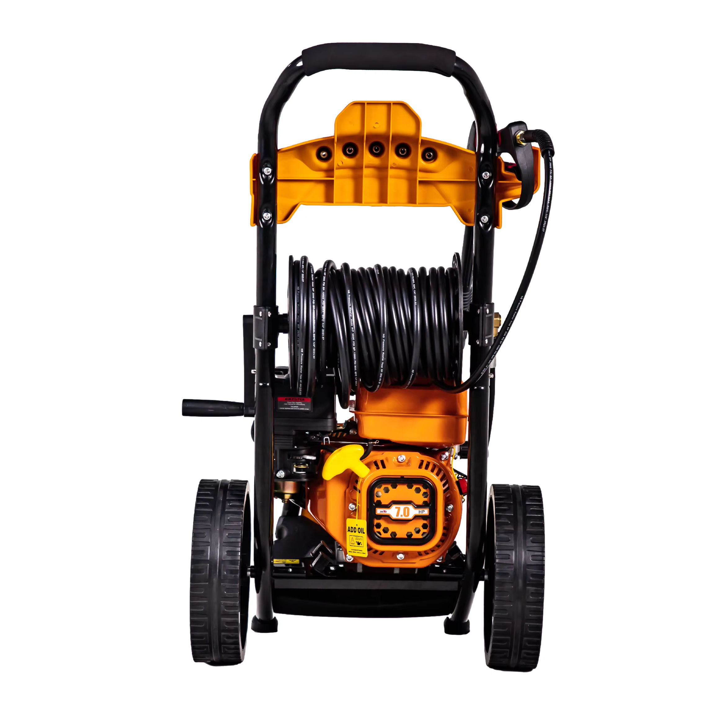 Gasoline Portable High Pressure Washer Pump 180NB 180Bar 6.5HP Car Wash Machine