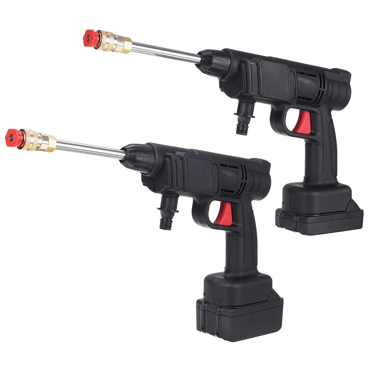 1500W High Pressure Car Washer Cleaner Cordless Portable Wireless Spray Water Gun 18v Car Washer Foam Generator Water Gun