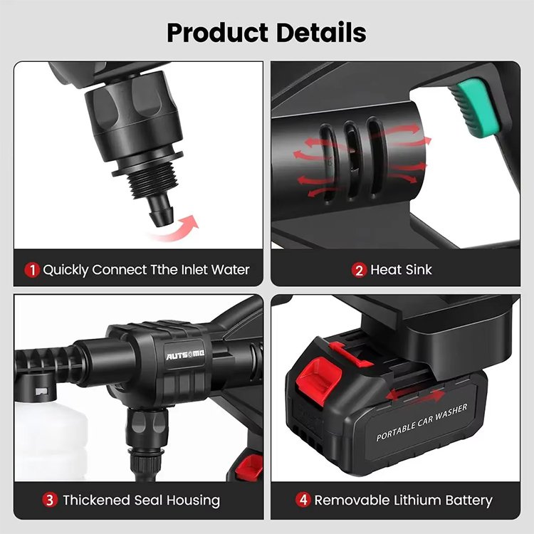 2024 New design high Pressure Cleaning Car Washer automatic car wash machine