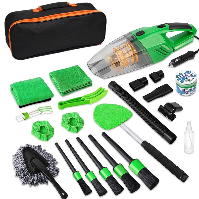 Car Wash Kit with Microfiber Sponge and Towels Detailing Brush Built for The Perfect Car Wash Cleaning Kit for Cleaning Car
