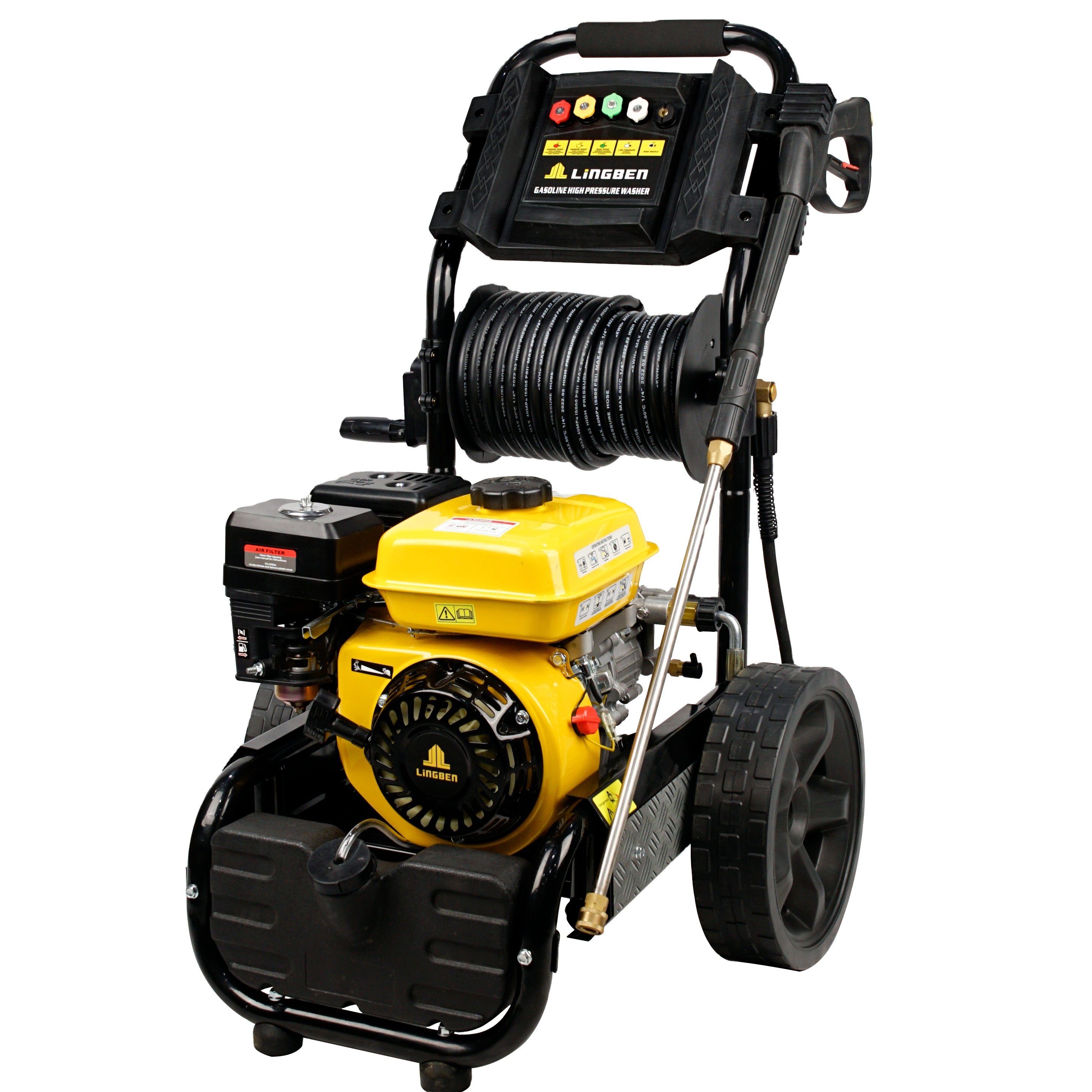 LB-170 NEW 7.0 Hp Engine 150Bar 2200Psi 4 Stroke Petrol High Pressure Car Washer