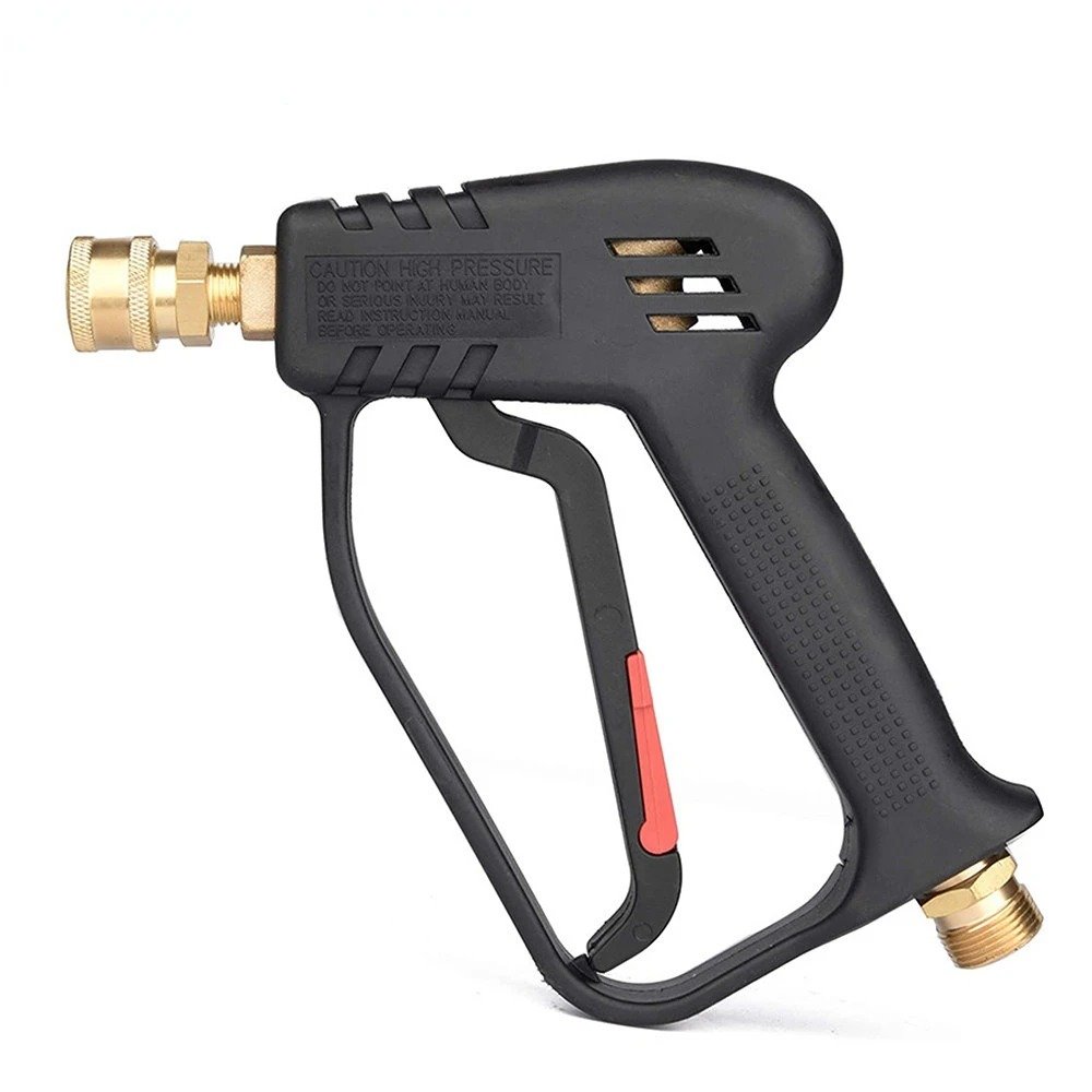 Car Washer Spray Gun 4000PSI Short Power High Pressure Washer Gun