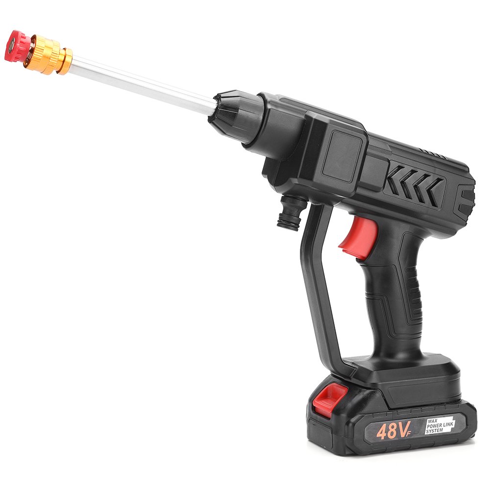 Portable Powerful Electric 21V24v Lithium Cordless Wireless High Pressure Car Washer Gun For Washing Cars