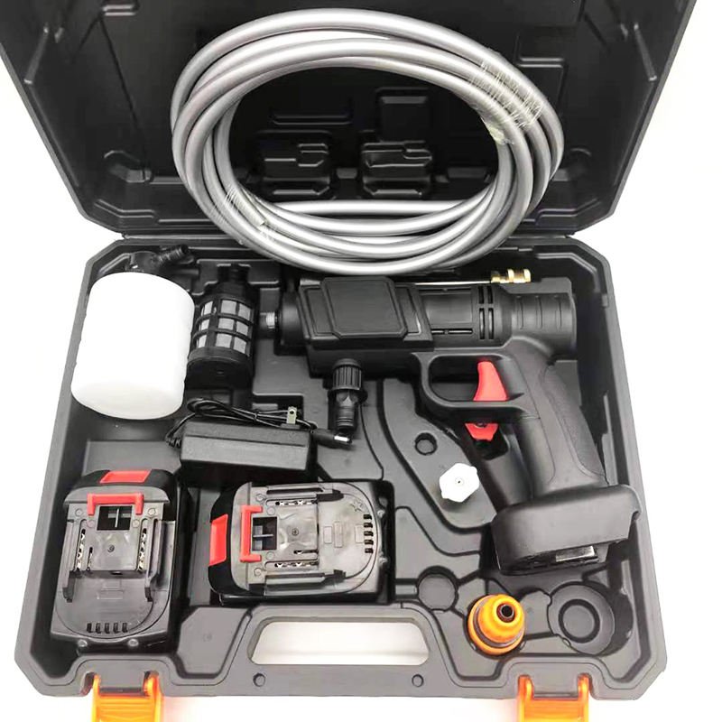 Electric car washer high pressure cleaner High pressure water pump mini car washer With Lithium Battery