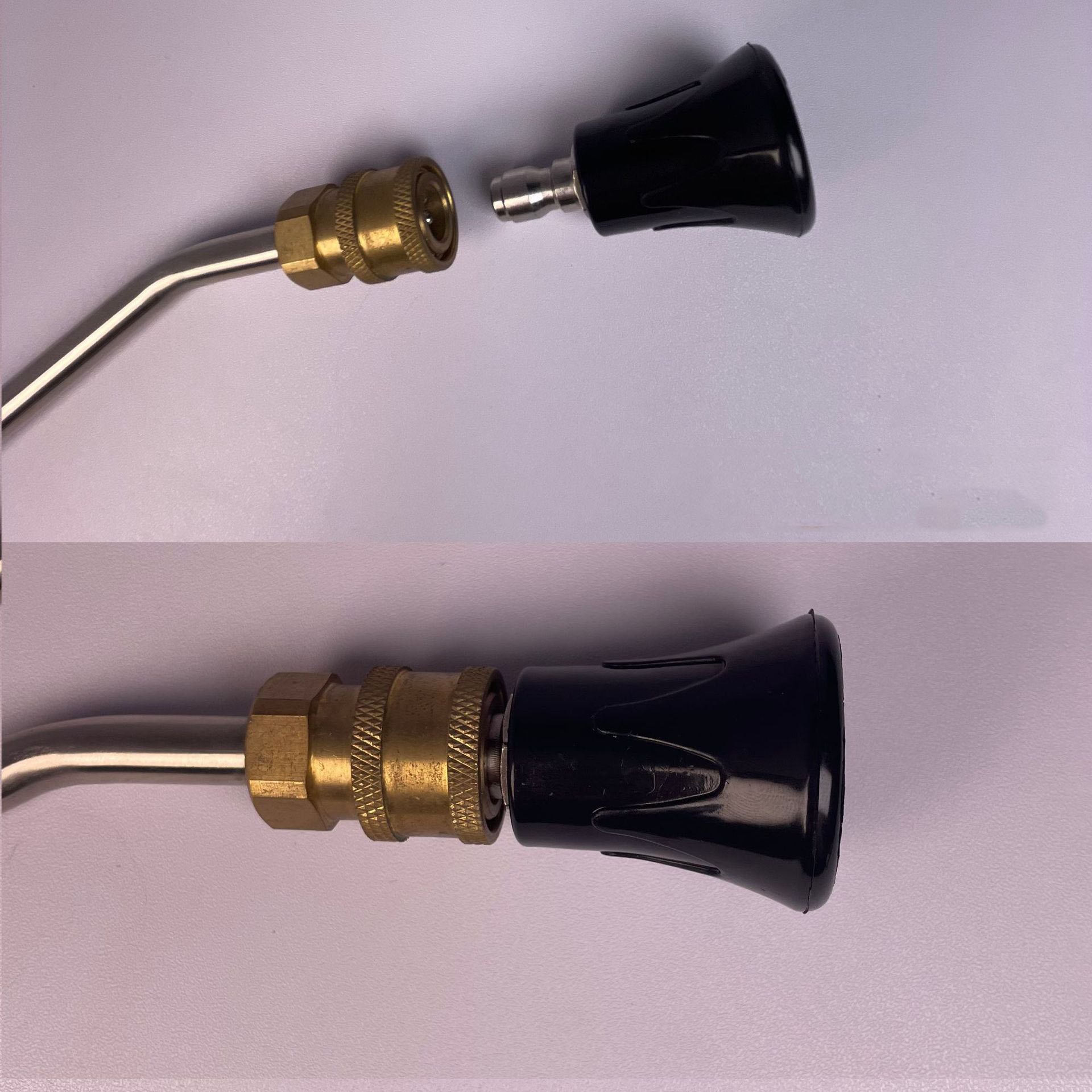 Car High Pressure Washer Spray Nozzle Tips Quick Connector 1/4 inch Pressure Washer Tips