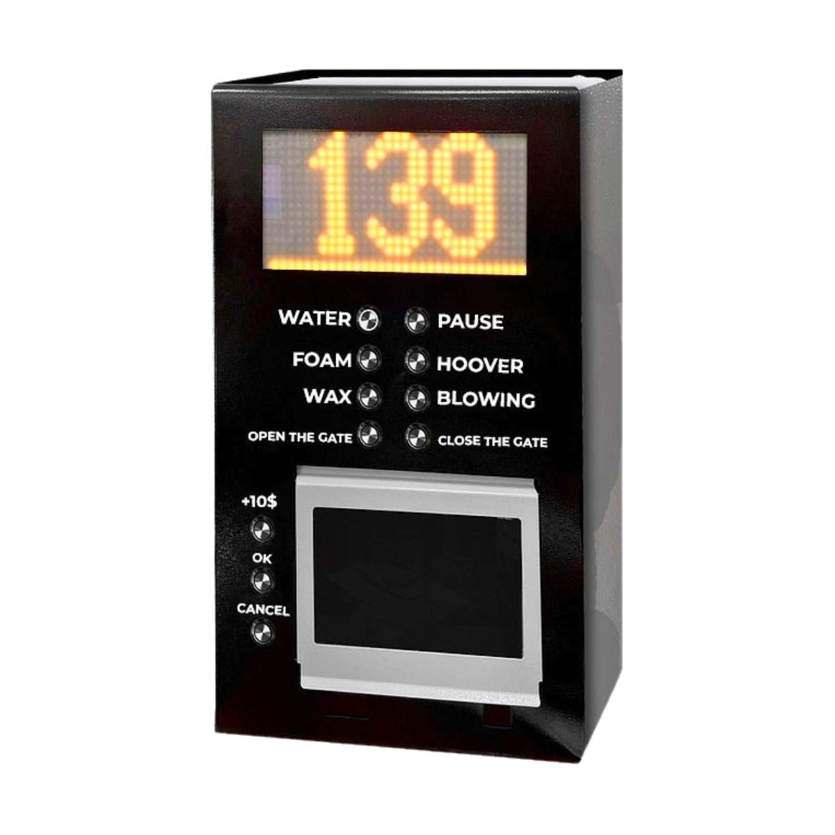 GEIZER Manufacturer's Self-Service Car Washer Kiosk Control Panel for 1500W Car Pressure Washer