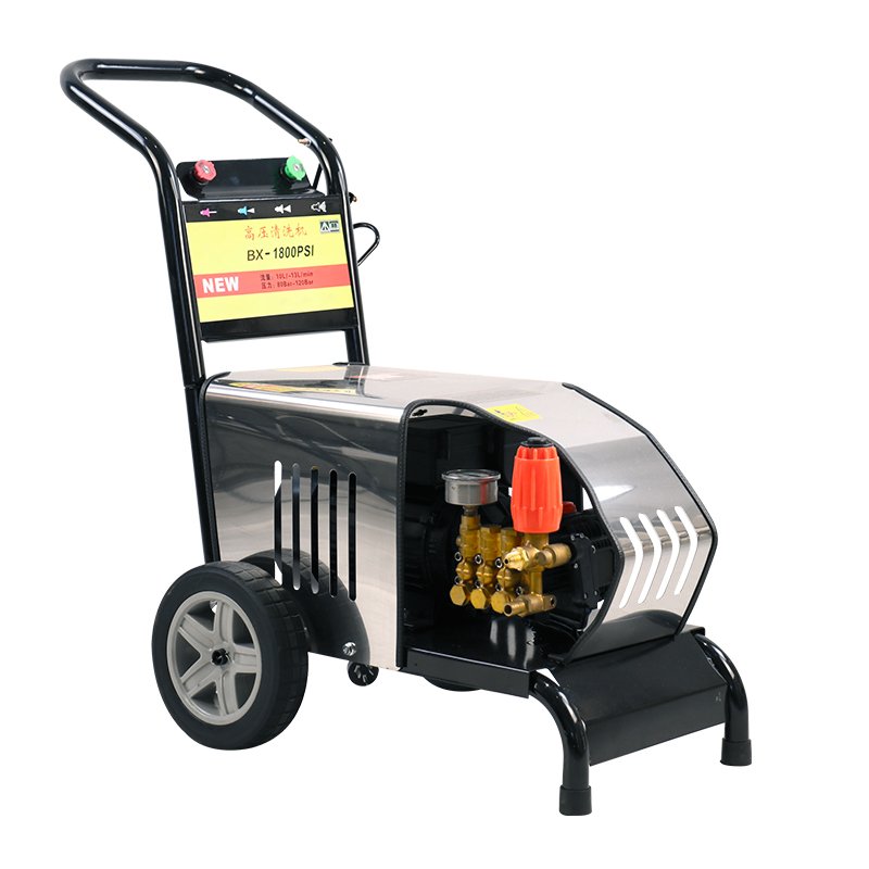 High Quality Good Performance 220v 2200w Electric Portable High Pressure Car Washer With Wheel