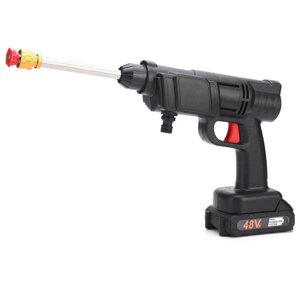 Portable Cordless Electric High Pressure Car Washer Wireless Nozzle Foam Water Gun