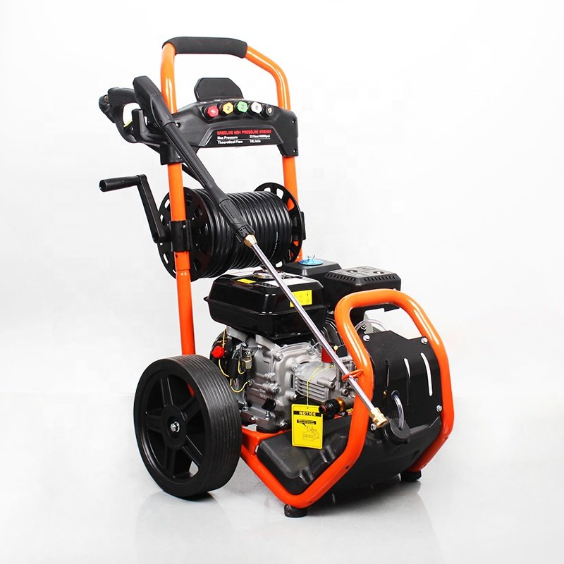 BISON (CHINA) 170Bar 2600PSI 6.5HP New Design Gasoline High Pressure Washer For Car Cleaning