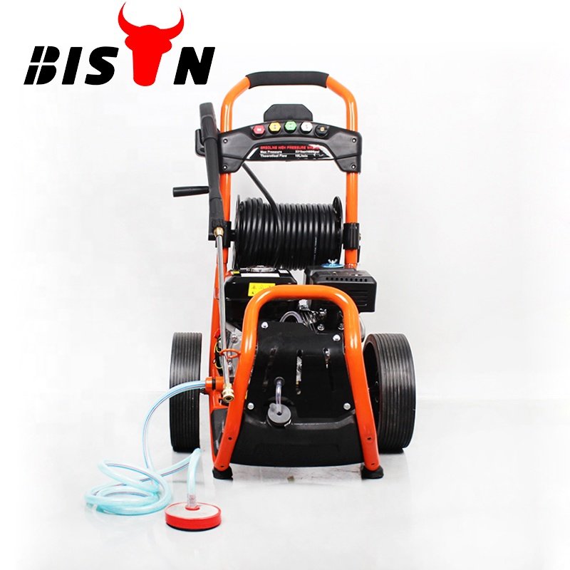 BISON (CHINA) 170Bar 2600PSI 6.5HP New Design Gasoline High Pressure Washer For Car Cleaning