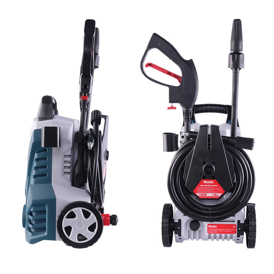 Ronix RP-U111 110Bar Long Range Oil Stain Smear Remove Professional Car Washing Machine High Pressure washer Electric Washer