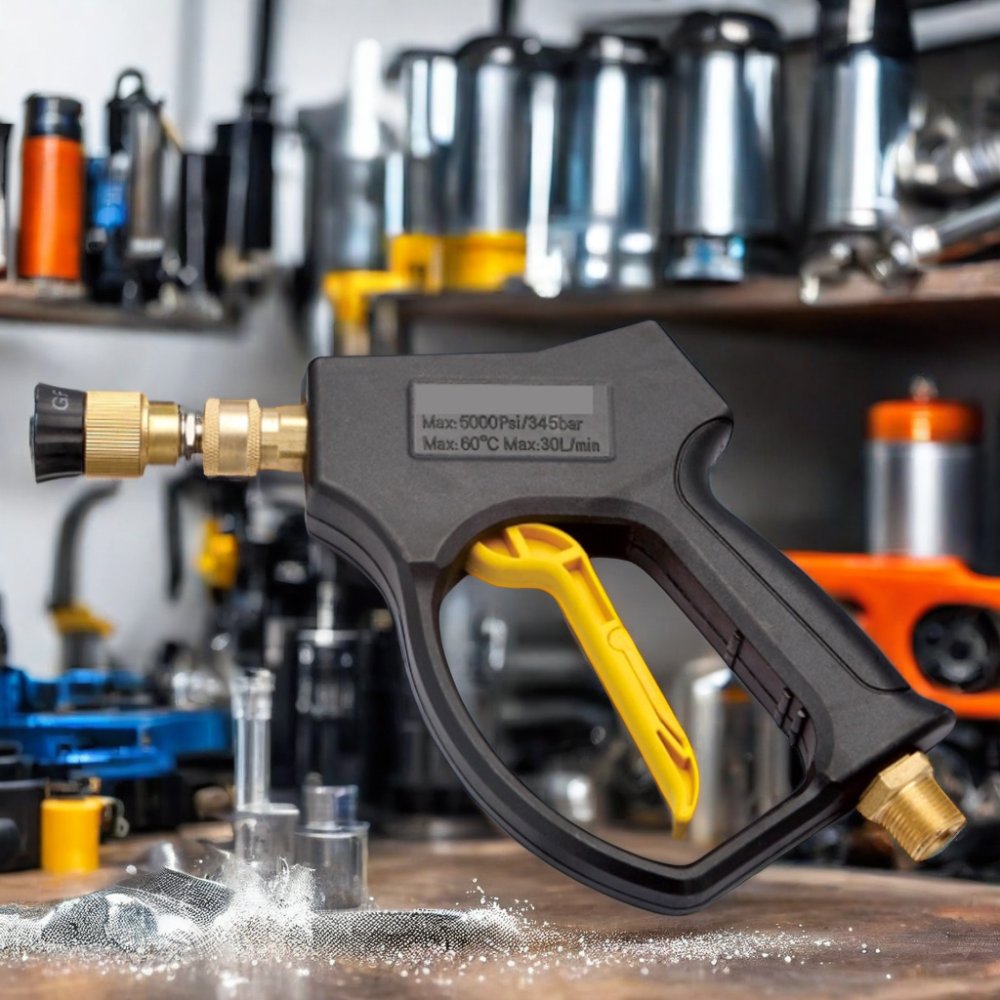 Professional 5000 PSI 35Mpa GUN-4303 High Pressure Foam Spray Gun for Steel and Stainless Steel Car Washing Cleaning