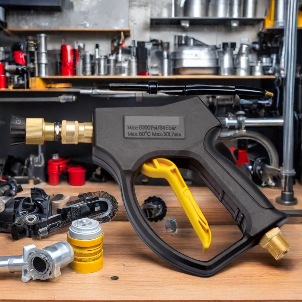 Professional 5000 PSI 35Mpa GUN-4303 High Pressure Foam Spray Gun for Steel and Stainless Steel Car Washing Cleaning
