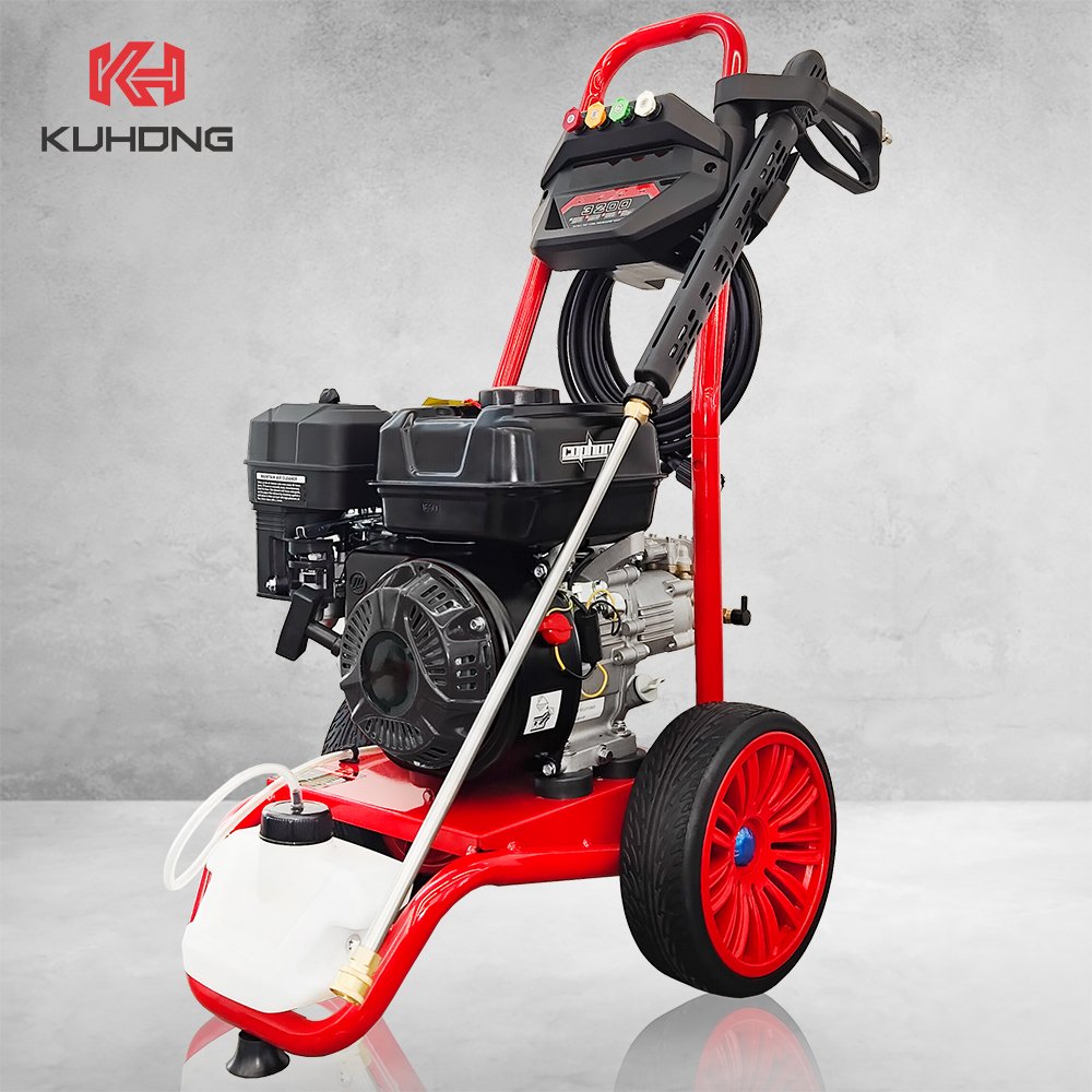 Kuhong 170bar 150 bar 200Bar Gasoline High Pressure Car Washer 2600psi 2700si