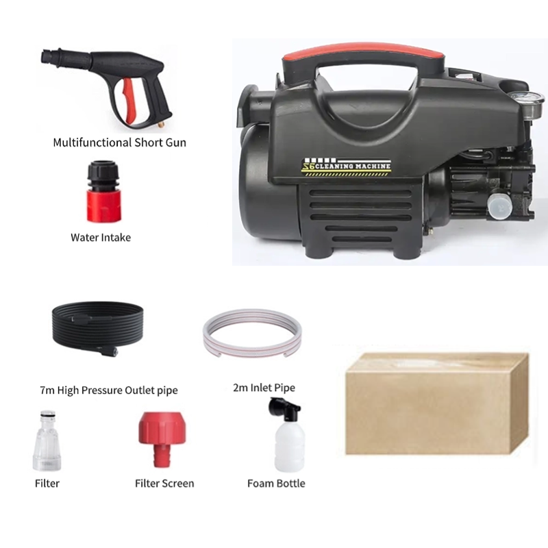 ODM High Pressure Cleaner Portable Powerful Home Pressure Washer Car Cleaning Induction Motor High Pressure Water Washer