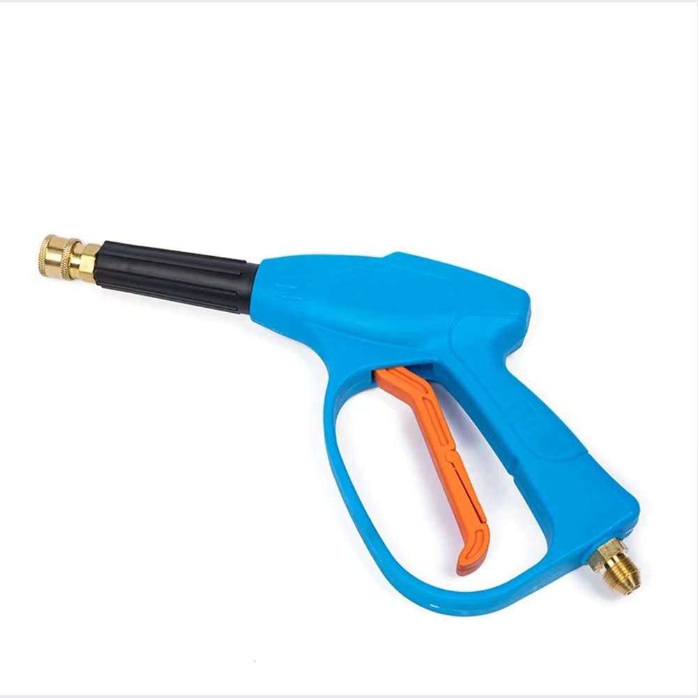 ZHONGBEN 150Bar Car Cleaning Gun Stainless Steel High Pressure Blue Cannon Sprayer Gun Car Washer Gun