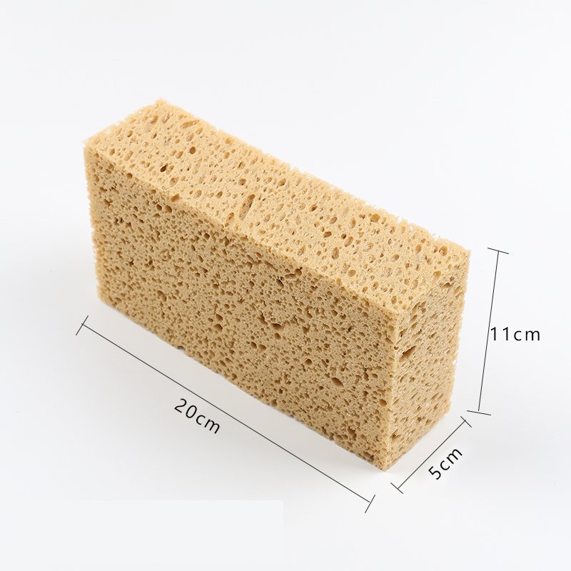High Density Environmental Friendly Coral Car Washing Foam Sponge Waxing and Cleaning Tools Washing Sponge Car Waxing