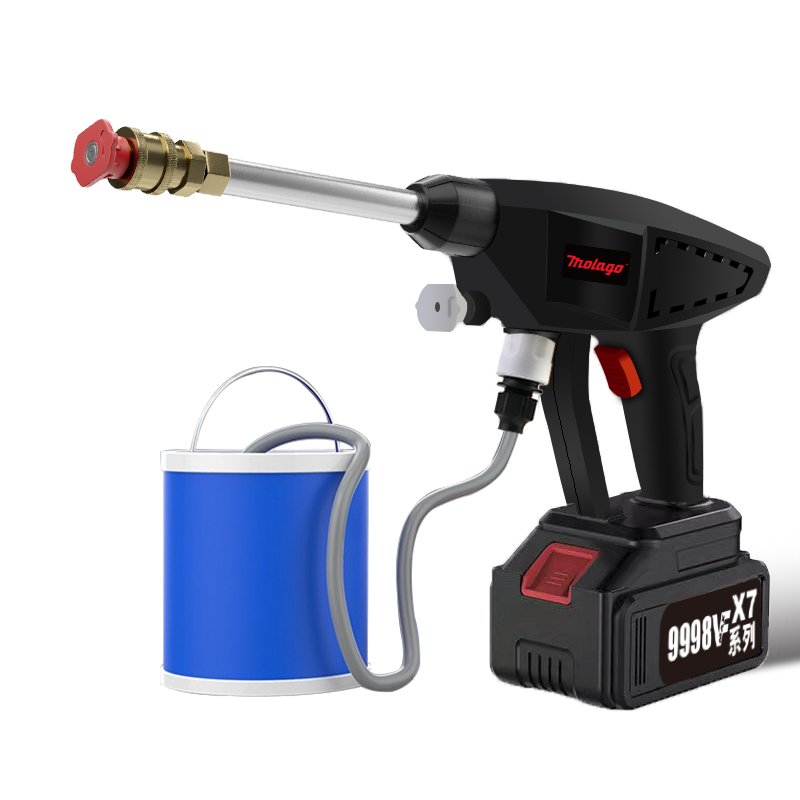 Car Wash Portable Powerful High Pressure 48v Lithium Cordless Wireless Water Jet Foam Gun car pressure washer