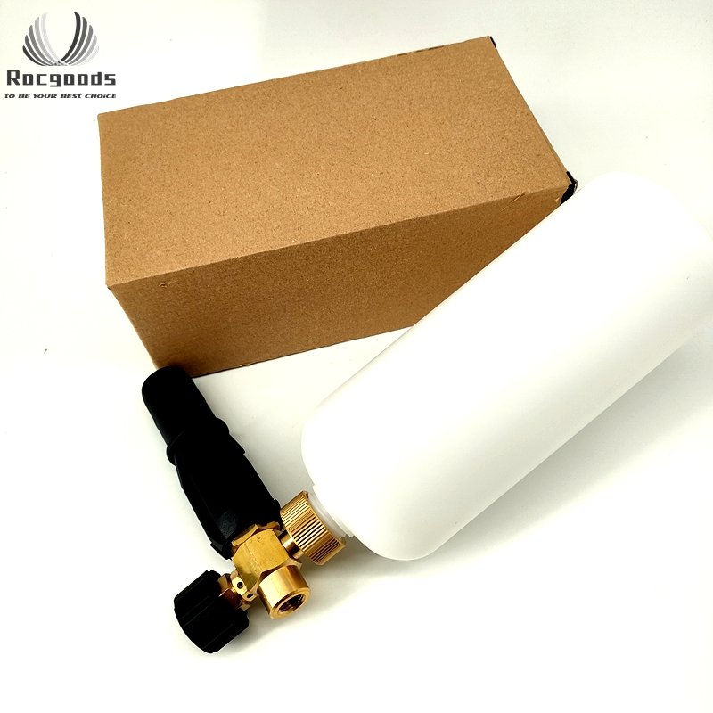 large pressure washer car black snow foam cannon lance jet nozzle car water wash tool party hose orifice machine gun