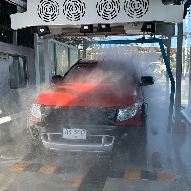 Shinewash K9 touchless car wash machine fully automatic high pressure robot washer supporting smart pay and management system