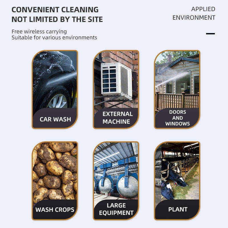 Power Washer For Cars Pressure Car Wash Detailing Equipment Portable High Steam Machine