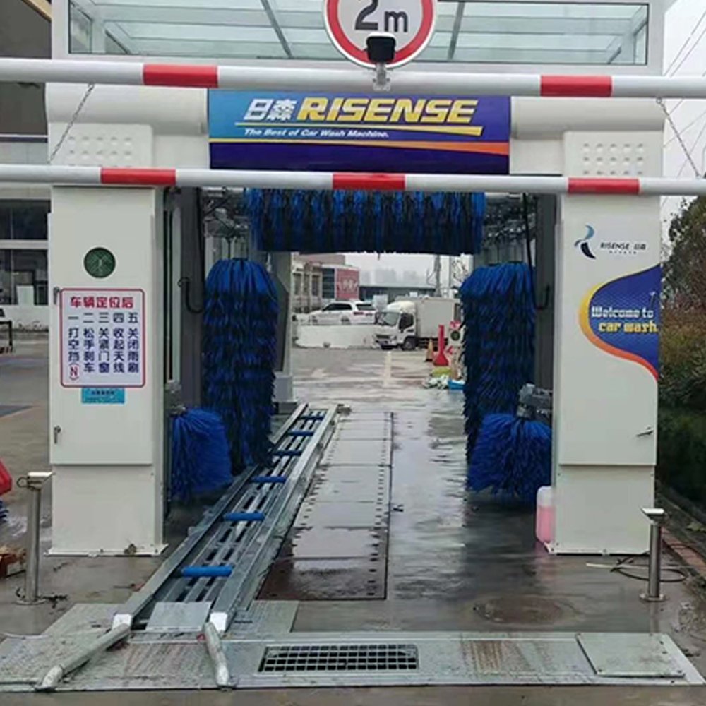 Tunnel car washer with all functions cleaning Tires washing machine Fully automatic