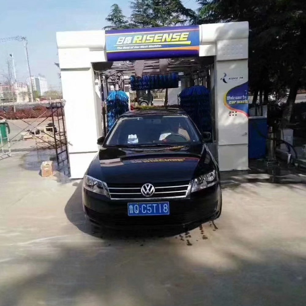 Tunnel car washer with all functions cleaning Tires washing machine Fully automatic